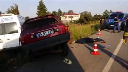 Çarşamba’da kaza: 2 ölü, 1 yaralı - SAMSUN