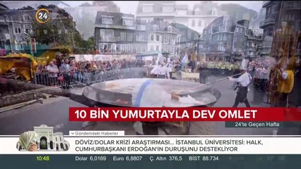 Belçika'da omlet festivali