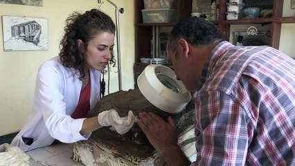 Urartu kadınının ayak izi müzede sergilenecek - VAN