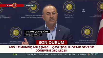 ABD ile Münbiç anlaşması