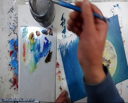 Girl Playing Saxophone Acrylic Painting on Canvas Easy & Simple for Beginners