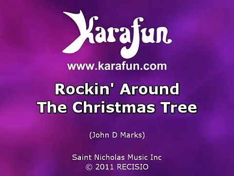 Karaoke Rockin Around The Christmas Tree Brenda Lee *