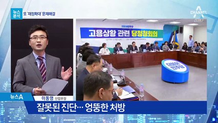 [뉴스분석]진단과 처방 사이의 고용 엇박자