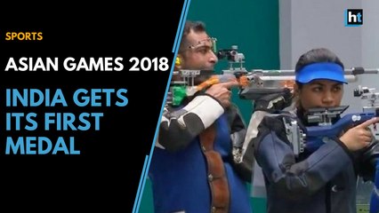 Asian Games 2018: Apurvi Chandela & Ravi Kumar give India first medal