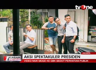 Sosok Pengganti Jokowi di Atas Moge saat Opening Asian Games