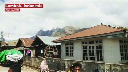 Fresh Earthquake Rocks Indonesia's Lombok Island