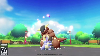 Pokémon Let's Go Pikachu & Evoli - Méga-Kangourex et Méga-Léviator