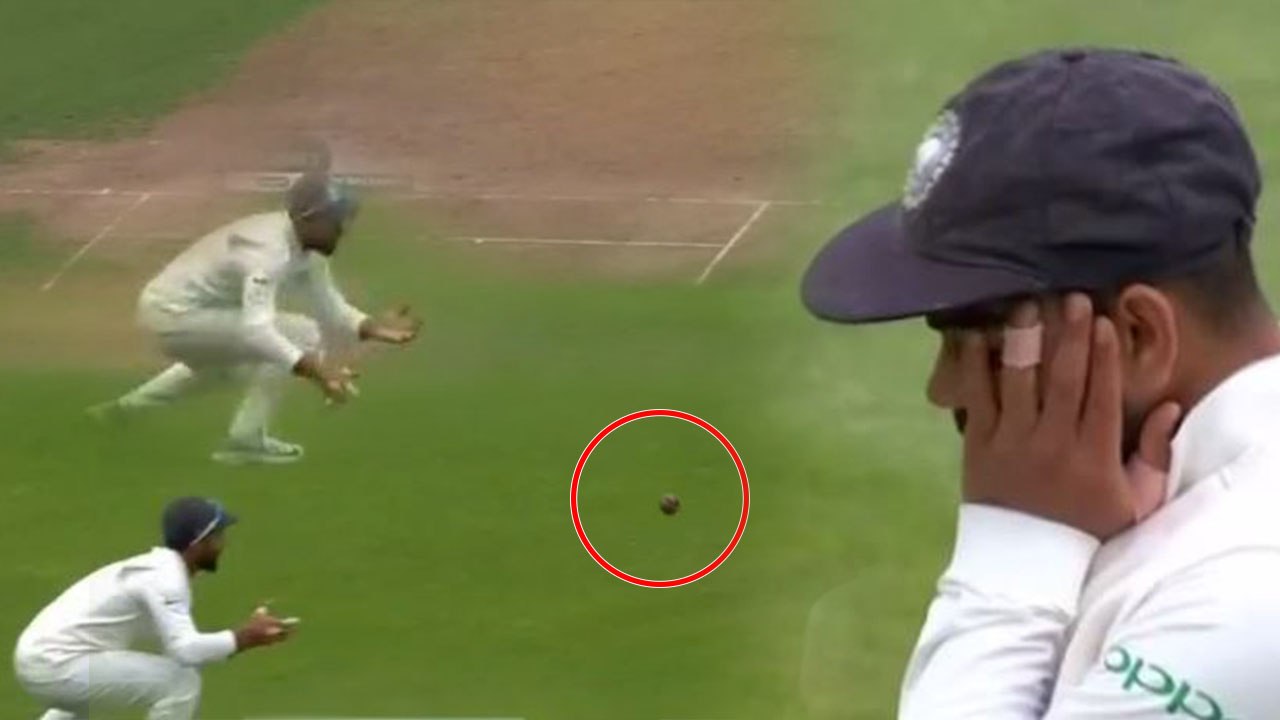 India Vs England 3rd Test: Virat Kohli Looks Frustrated as Ajinkya Rahane Drops Catch|वनइंडिया हिंदी