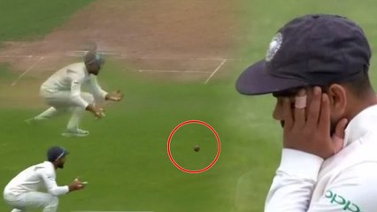 India Vs England 3rd Test: Virat Kohli Looks Frustrated as Ajinkya Rahane Drops Catch|वनइंडिया हिंदी