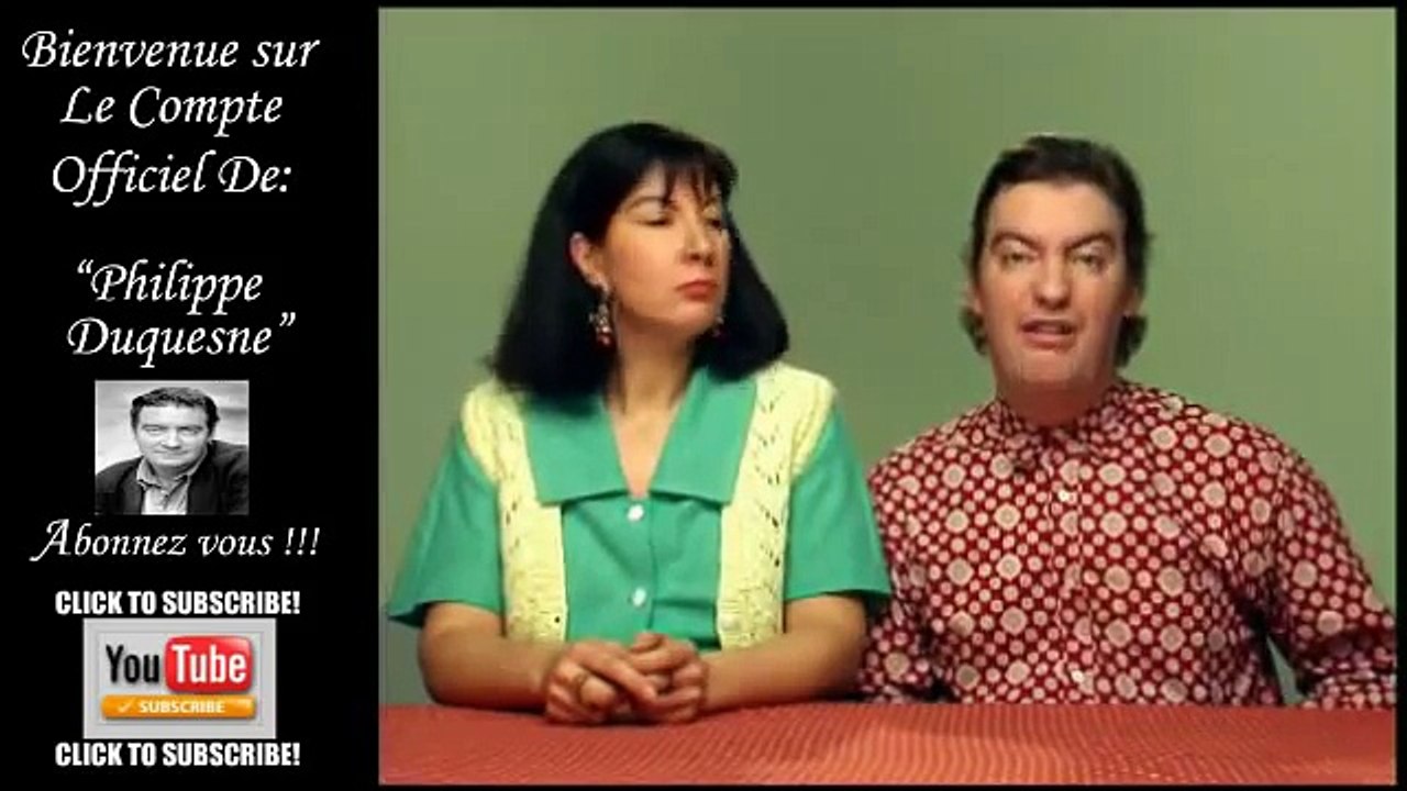Les Deschiens Spanish lesson.Espagnol by Philippe Duquesne.Hilarious