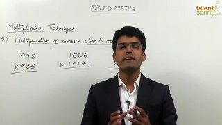 Can you multiply 1012 with 993 in less than 3 seconds? | Speed Maths Techniques | Bank & S