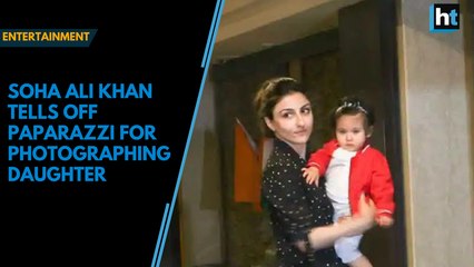 ‘I’ll do this to your kids,’ Soha Ali Khan tells paparazzi for using camera flash on daughter