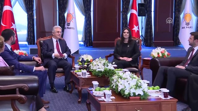 Siyasi partilerde bayramlaşma - CHP heyetinin AK Parti'yi ziyareti - ANKARA