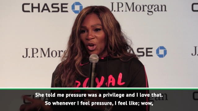 'Pressure is a privilege' - Serena quotes Billie Jean King ahead of US Open