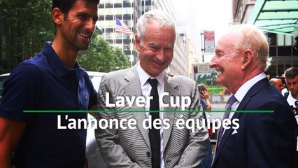 Laver Cup - Djokovic et McEnroe annoncent les équipes