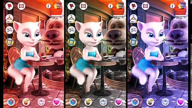 Konuşan Kedi Tom Renkli maceraları Komik Çocuk Oyun Videoları