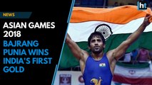 Asian Games 2018: Bajrang Punia wins India's first gold