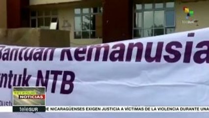 Sacude nuevo terremoto de 6,3 isla indonesia de Lombok