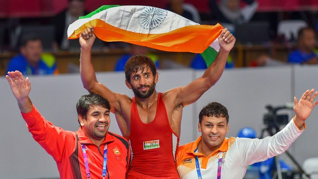 Asian Games 2018: Bajrang Punia Wins first Gold Medal in Asiad | वनइंडिया हिंदी