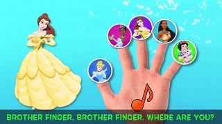 Disney Princess Magic Finger Family Song!