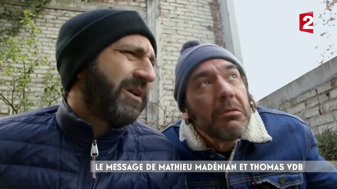 Mathieu Madénian et Thomas VDB comparent températures réelles et températures ressenties