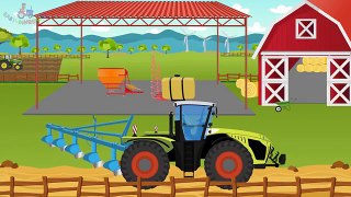 Farm Vehicles #Harvester | Tror & Agricultural plow | What head? | Farma i Rolnik bajka