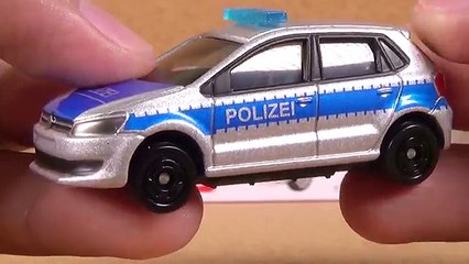 Tomica 109 Volkswagen Polo Police Car (Takara Tomy Japan Diecast Car Collection Unboxing)