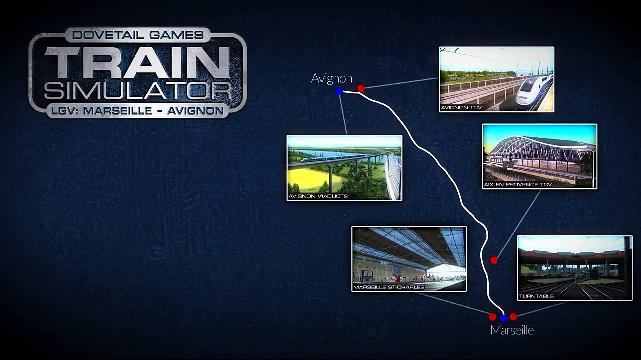 TGV Marseille Avignon SNCF Train Simulator