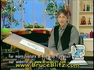 Bruce Blitz Cartoon Doodles a Dog and Squirrell