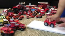 Toy Trucks Fire Trucks for Kids Fire Engines Collection Paw Patrol Marshall & Robocar Poli