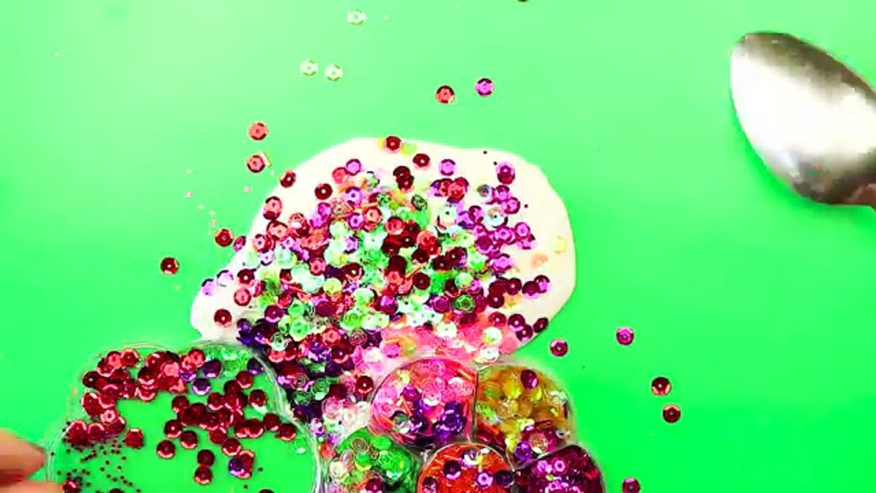 Diy Glitter Slime Making Most Satisfying Slime Videos