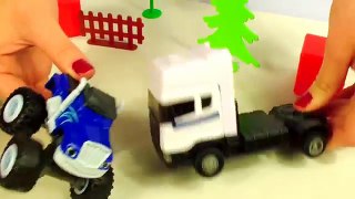 Toy Cars TOY GARAGE TUNE UP! Toy Trucks Videos for Children.Videos for Kids.Toy Cars Video