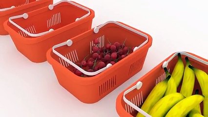 La Máquina de Garra: aprender las frutas con Dino el Dinosaurio | Aprender en español