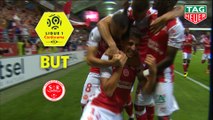 But Pablo CHAVARRIA (32ème) / Stade de Reims - Olympique Lyonnais - (1-0) - (REIMS-OL) / 2018-19