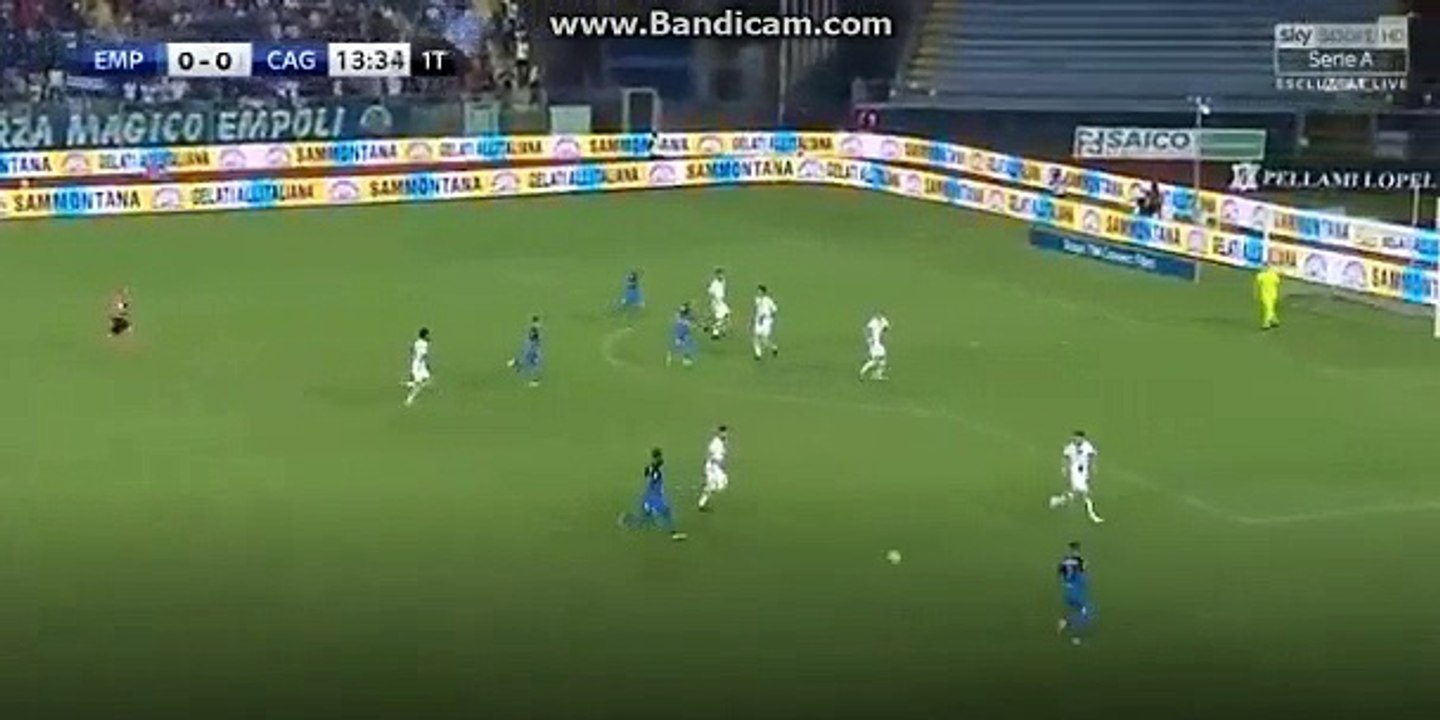 Rade Krunic Goal HD - Empoli 1-0 Cagliari 19.08.2018