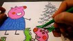 Свинка Пеппа Мультфильм Раскраска, Раскрашиваем Джорджа, Маму свинку. Peppa Pig, Pig mom