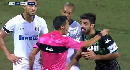 Sassuolo - Inter 1-0 PENALTY GOAL BERARDI 19-08-2018