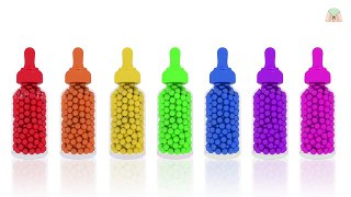 Learn Colors with Color Balls for Kids Toddlers Babies | Kids Colors Learning Videos