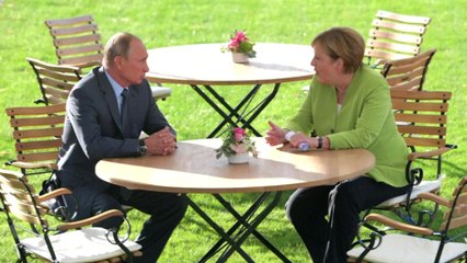 푸틴·메르켈 "가스관은 경제적 사업"...트럼프 간접 비판 / YTN