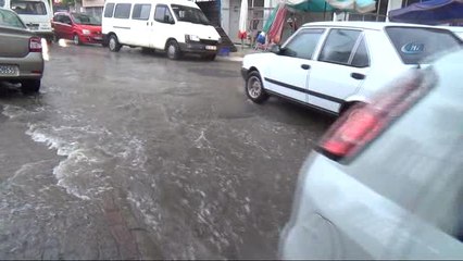 Aydın Sağanak Yağmura Hazırlıksız Yakalandı