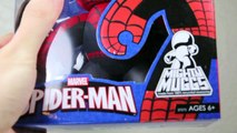 Marvel Mighty Muggs Spider man with Removable Mask SDCC new Exclusive Toy Review