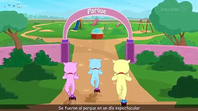 Tres Gatitos Fueron al Parque – Canciones Infantiles por Cutians™ | ChuChu TV Canciones de