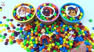 Сups Stacking Ice Cream Toy Paw Patrol Nickelodeon Collection Rainbow Learning Colours in