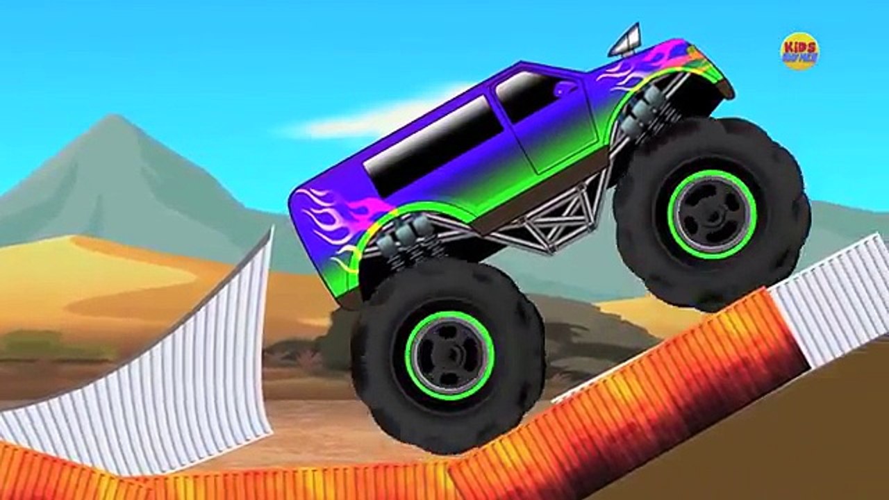 Big Trucks | Mail Van | Dump Truck | Army Truck | kids videos