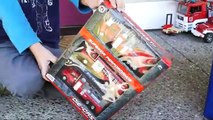Fire Trucks for Kids Surprise Toys Unboxing, Review, Jack Jack Playing