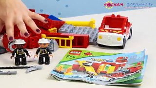 Fire Station / Remiza Strażacka 6168 Lego Duplo Recenzja