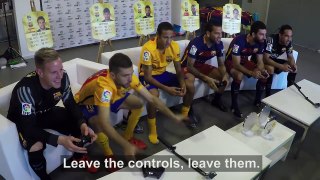 FIFA 16 FC Barcelona Player Tournament Neymar, Alves, Alba, Turan, Ter Stegen, Bravo