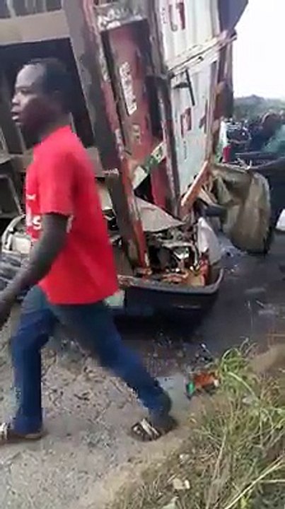 MIRACLE:All the Passengers inside this car survived