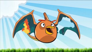 Angry Birds Pokemon Go Transform Pokemon Transform to Angry Birds For Learning Colors Part