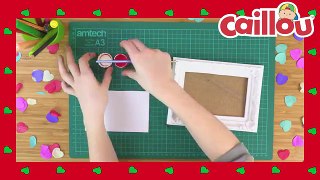 CAILLOU VALENTINES CRAFT: How To Make a Picture Frame ❤ | Caillou Full Episodes ADVERTI